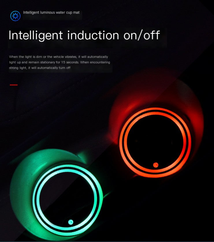 Tappetino LED Porta Bicchiere