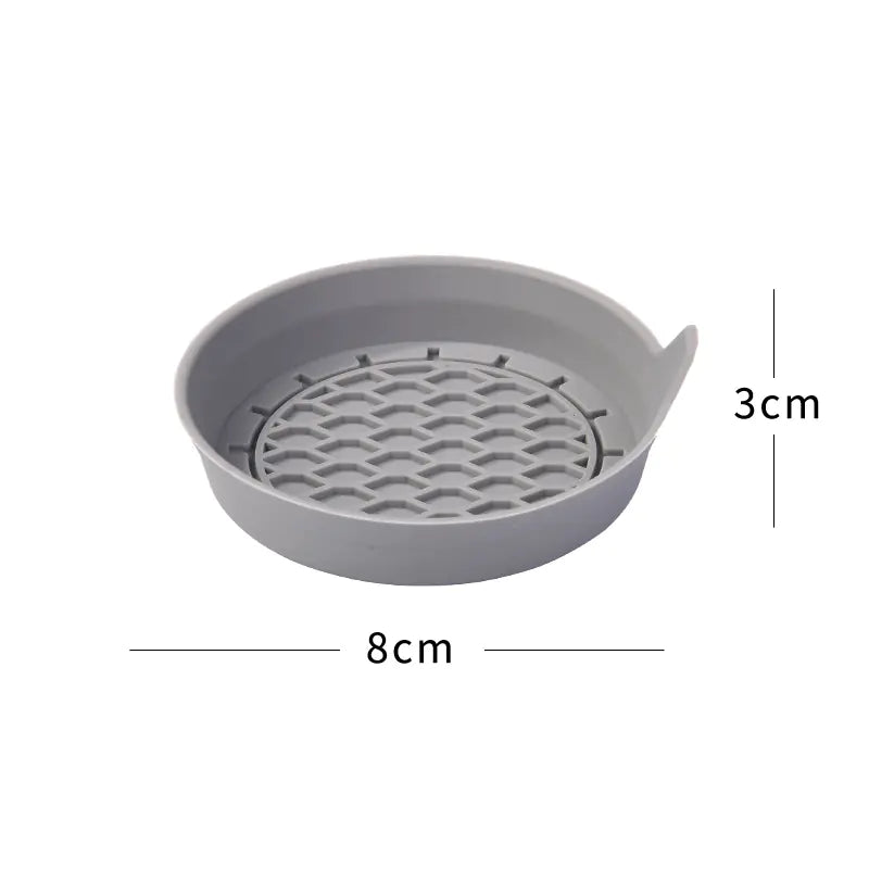 Sottobicchiere creativo in silicone per auto