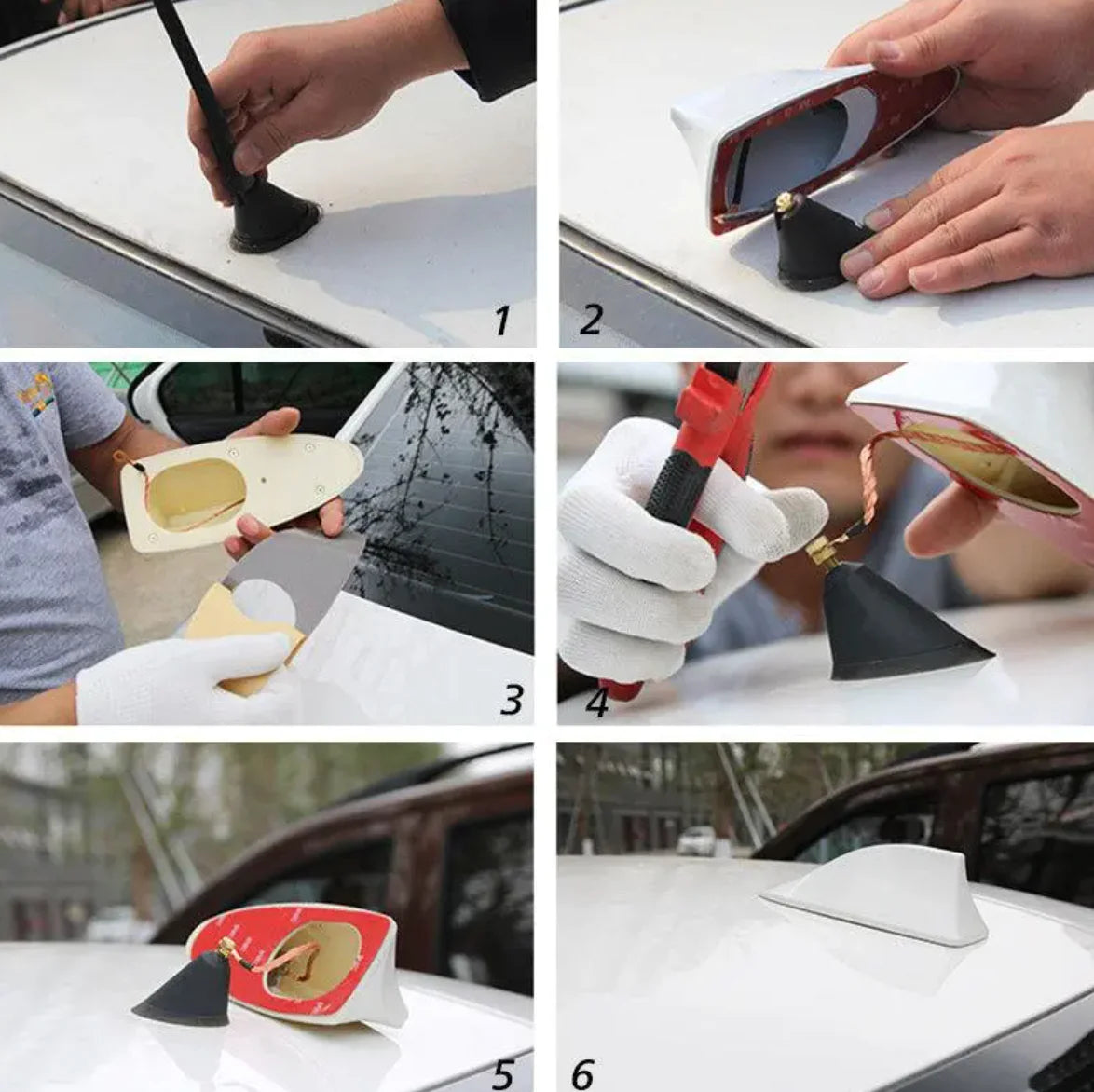 Antenna Tuning Auto Stile Pinna di Squalo