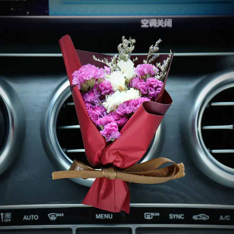 Clip Profumata con Mazzo di Fiori