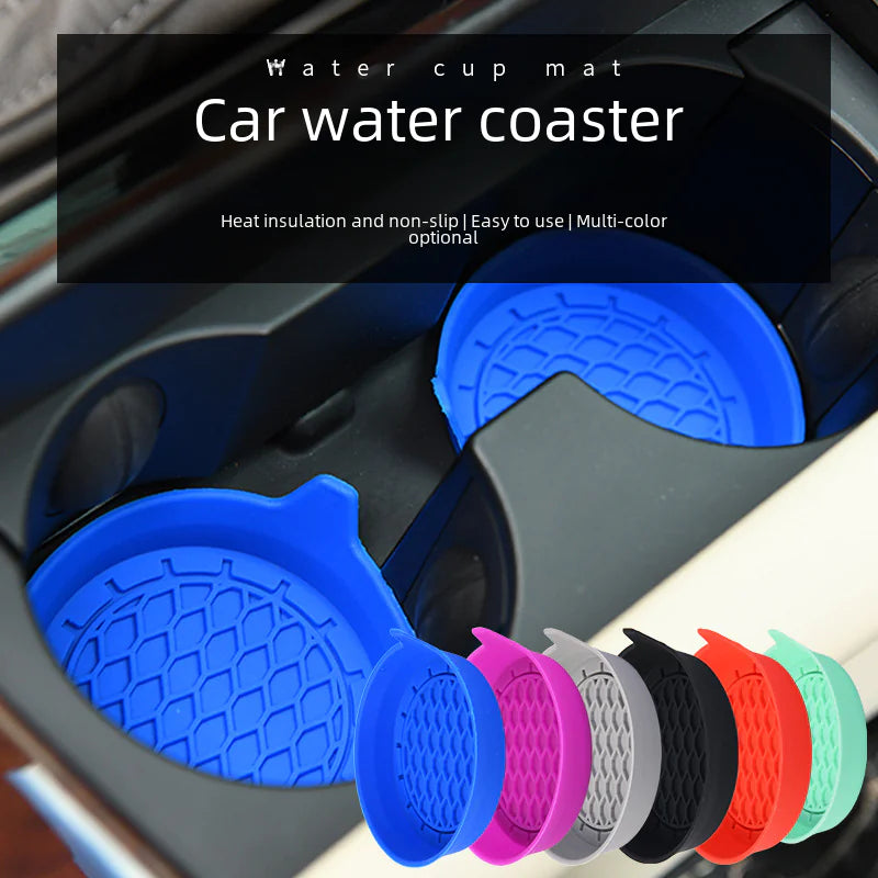 Sottobicchiere creativo in silicone per auto