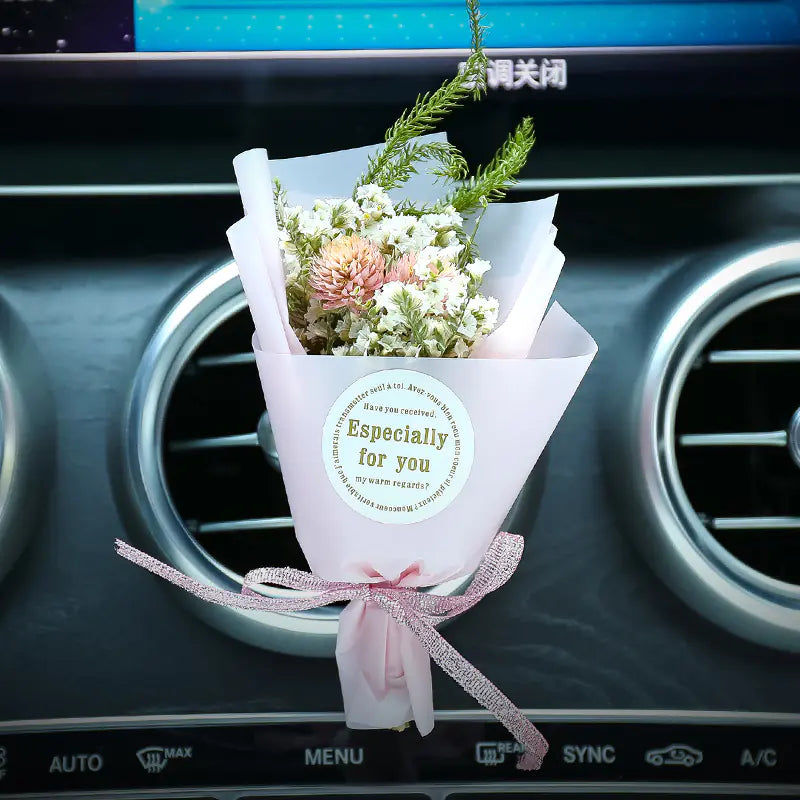 Clip Profumata con Mazzo di Fiori
