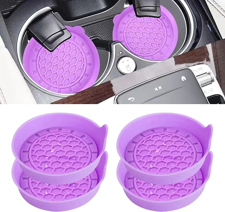 Sottobicchiere creativo in silicone per auto