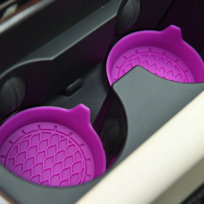 Sottobicchiere creativo in silicone per auto