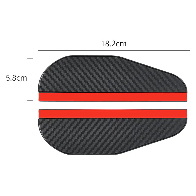 Alette Specchietto Carbon Look