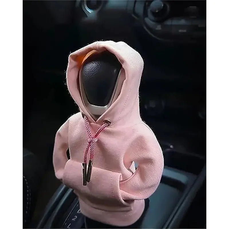 Car Gear Shift Cover, Button Hoodie, Manual Handle